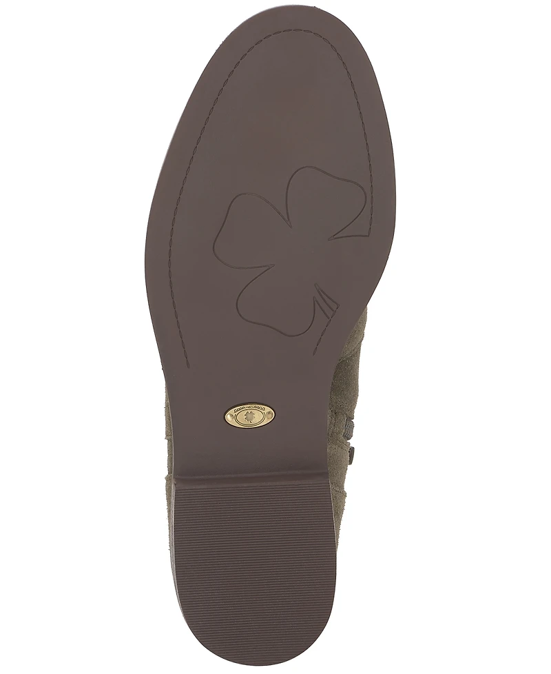 Lucky Brand Women's Suede Round Toe Ankle Booties