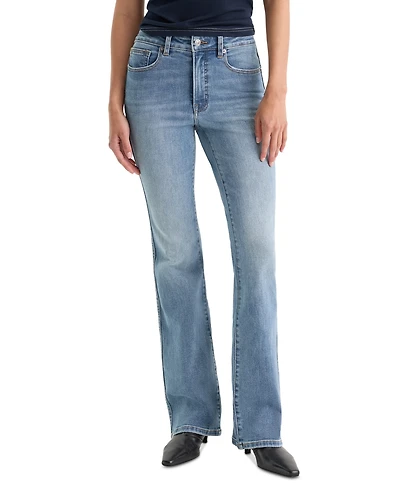 Good American Women's High-Rise Slim Bootcut Jeans