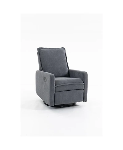 Streamdale Furniture Short plush manual button armchair sofa