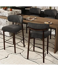 homfan Set of 4 Bar Stools