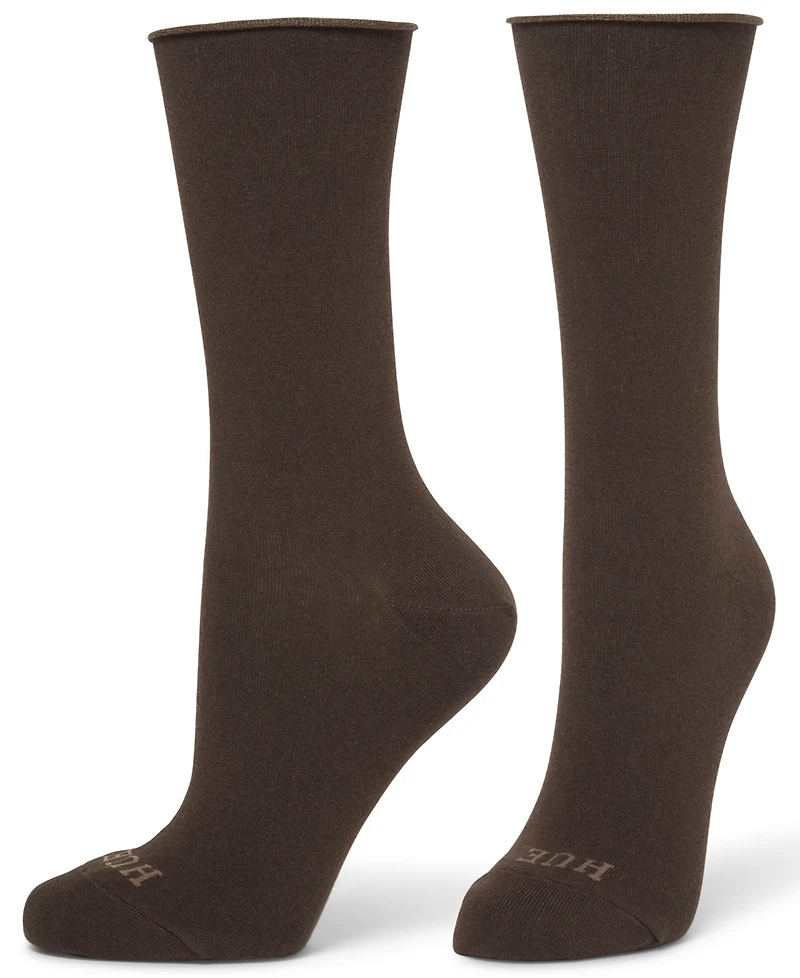 Hue Women's Roll Top Socks 3-Pk U6487MP