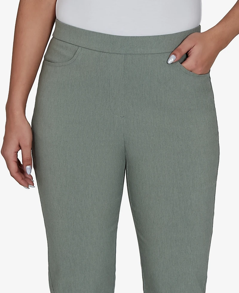 Alfred Dunner Women's Provence Millennium Flat Front Pants