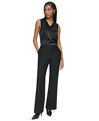 Dkny Women's Low-Rise Flare Trousers Pants