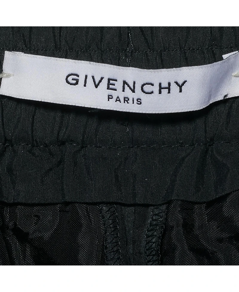 Pre-Owned Givenchy Men's Logo Striped Nylon Trousers