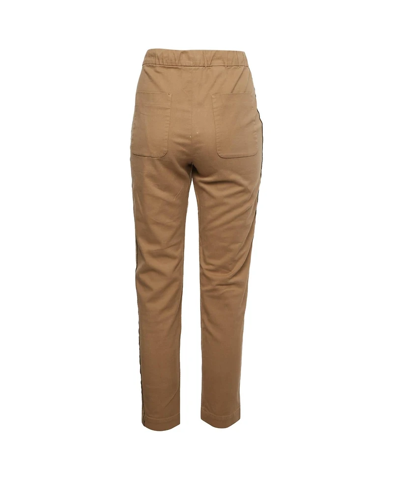 Pre-Owned Brunello Cucinelli Women's Twill Drawstring Trousers