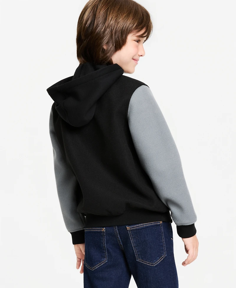 Nike Little Boys Hooded Varsity Jacket