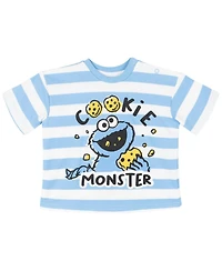 Sesame Street Baby Boys' 2-Piece ( 0 to 3 24 M ) T-Shirt and Shorts Set