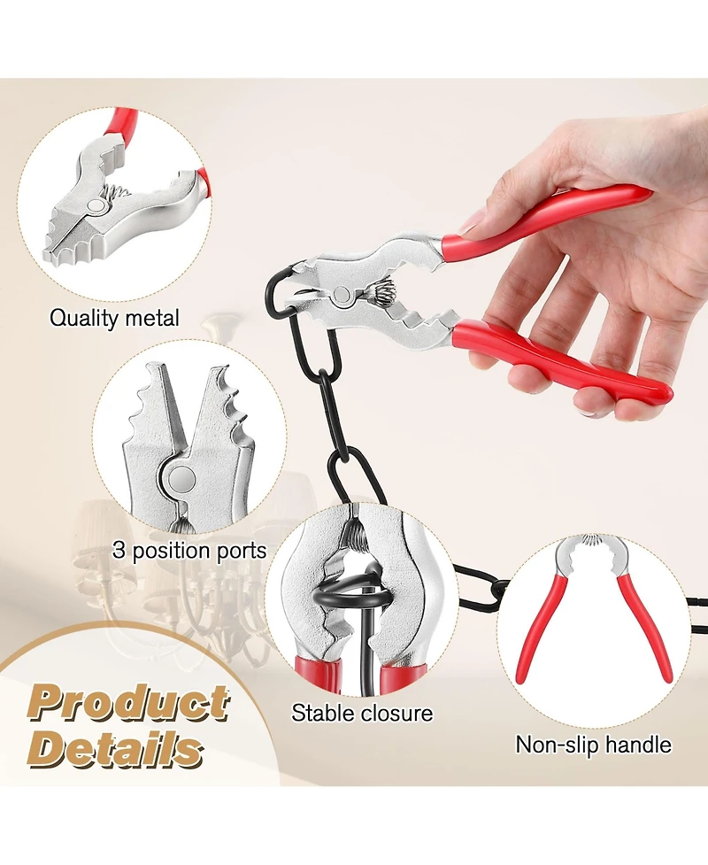 Xdovet Chain Pliers Fixture Link Opener Closer