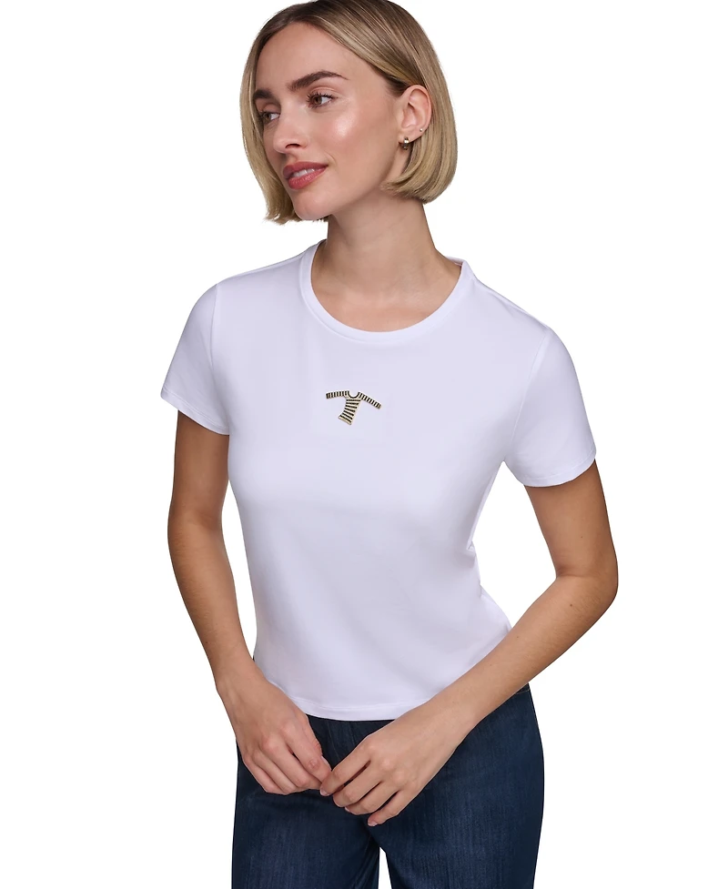 Sonia Rykiel Women's Crewneck Short-Sleeve T-Shirt