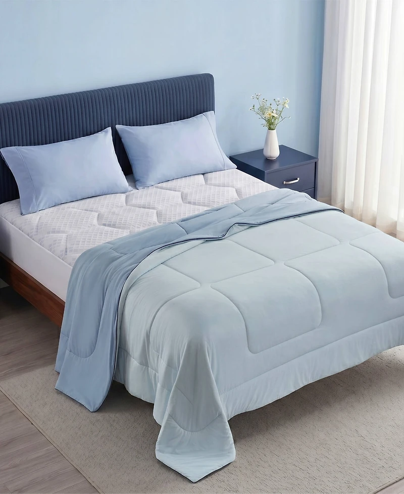 Madison Park 3-Zone Cooling Mattress Pad