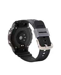 G-Shock Men's Japanese Quartz Black Soft Urethane Watch, 51.1mm