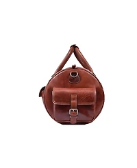 20 Inch Nexus Leather Canvas Duffle Bag