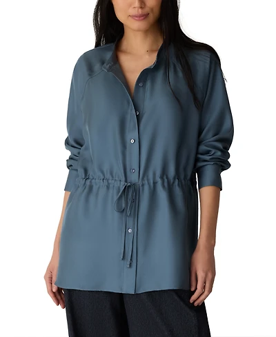 Eileen Fisher Women's Collared Button-Front Shirt