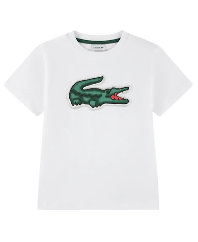 Lacoste Boys' 10-16 Short-Sleeve Logo Patch T-Shirt