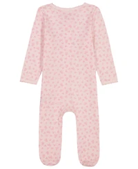 Tommy Hilfiger Baby Girls' Long-Sleeve Footed Coverall