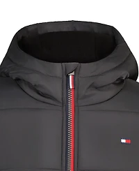 Tommy Hilfiger Boys' 4-7 Logo Puffer Jacket