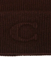 Coach Women's Embossed C-Knit Beanie Hat