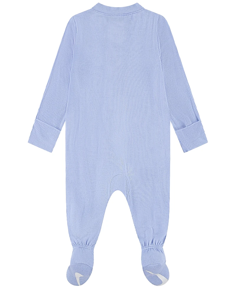 Nike Baby Boys' and Girls' Ribbed Viscose Footed Coverall