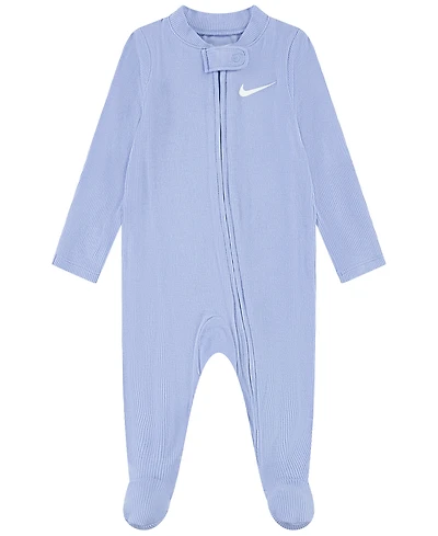 Nike Baby Boys' and Girls' Ribbed Viscose Footed Coverall