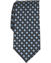Perry Ellis Men's Machin Grid Classic Tie