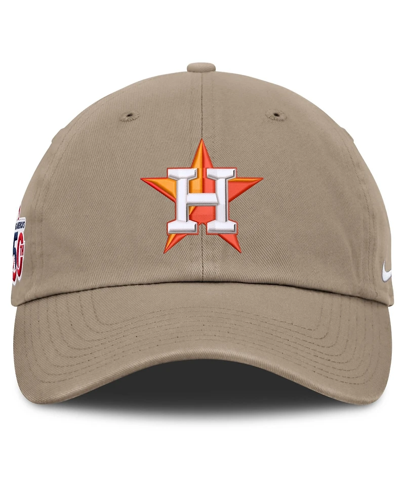 Nike Men's Khaki Houston Astros Celebrating America's 250th Club Adjustable Hat