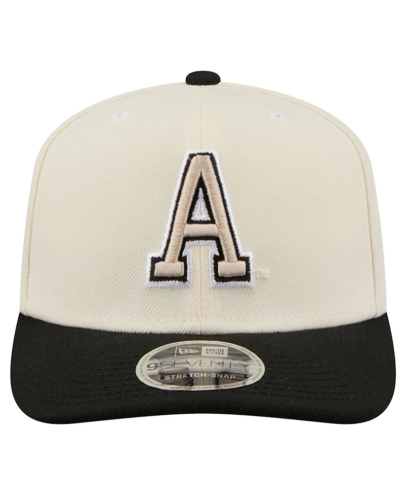New Era Men's White, Black Army Black Knights America's 250th 9SEVENTY Adjustable Hat