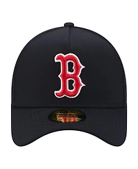 New Era Men's Navy Boston Red Sox A-Frame 59FORTY Fitted Hat