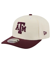 New Era Men's White, Maroon Texas A M Aggies America's 250th 9SEVENTY Adjustable Hat