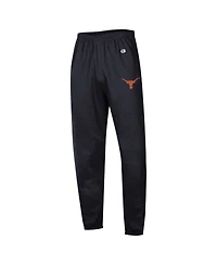 Champion Men's Black Texas Longhorns Power blend Banded Fleece Sweatpants