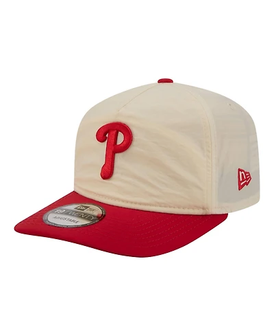 New Era Men's Cream, Red Philadelphia Phillies Everyday 19TWENTY Adjustable Hat