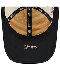 New Era Big Boys and Girls Cream, Navy Detroit Tigers Usa 250 9FORTY M-Crown Adjustable Hat