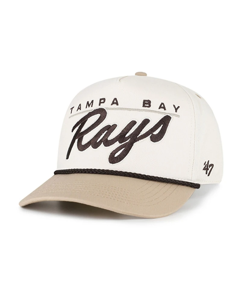 '47 Brand Men's Natural, Tan Tampa Bay Rays Neutral Terrain Hitch Rope Adjustable Hat