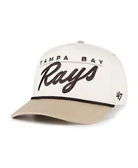 '47 Brand Men's Natural, Tan Tampa Bay Rays Neutral Terrain Hitch Rope Adjustable Hat