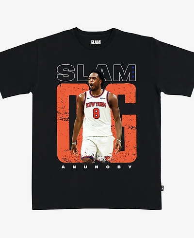 Slam Men's and Women's Og Anunoby New York Knicks T-Shirt