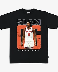 Slam Men's and Women's Og Anunoby New York Knicks T-Shirt