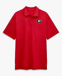 Nike Men's Red Georgia Bulldogs 2026 Sideline Tour Dri-fit Polo Shirt
