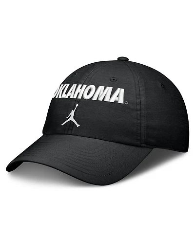 Jordan Men's and Women's Black Oklahoma Sooners 2026 On-Field Gameday Club Adjustable Hat