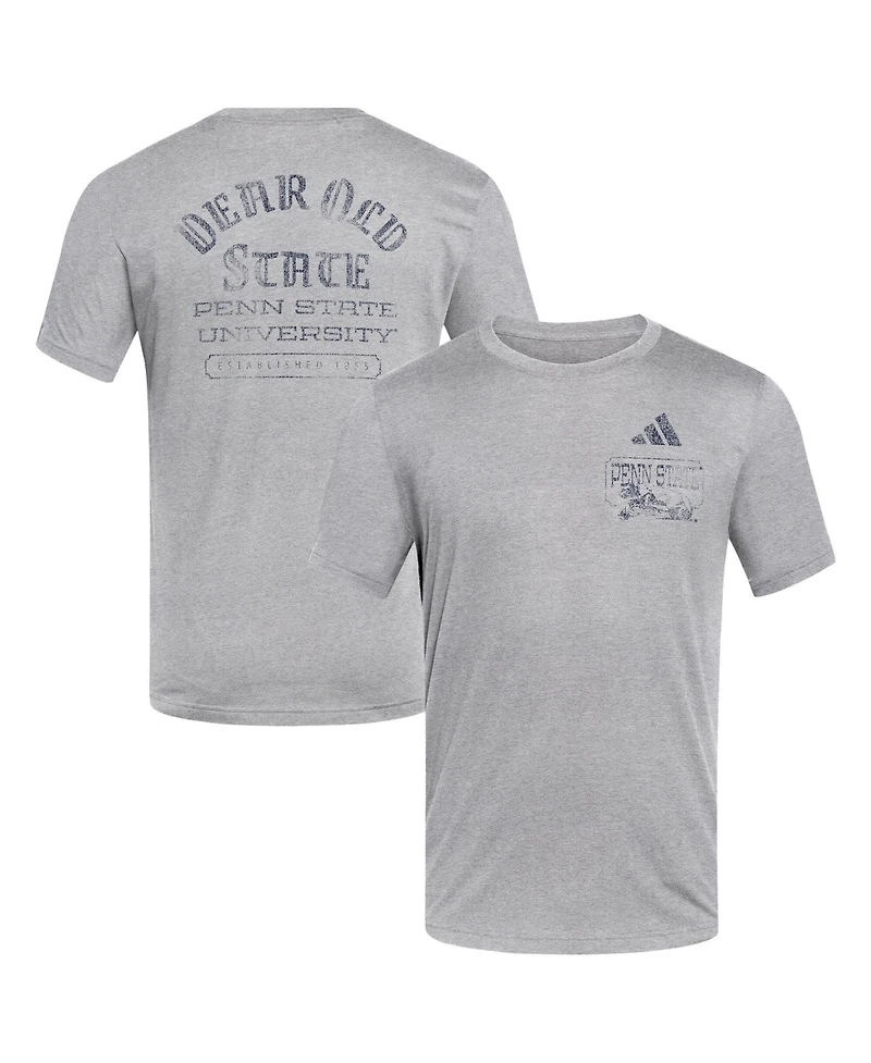 Adidas Men's Gray Penn State Nittany Lions Dear Old Blend T-Shirt