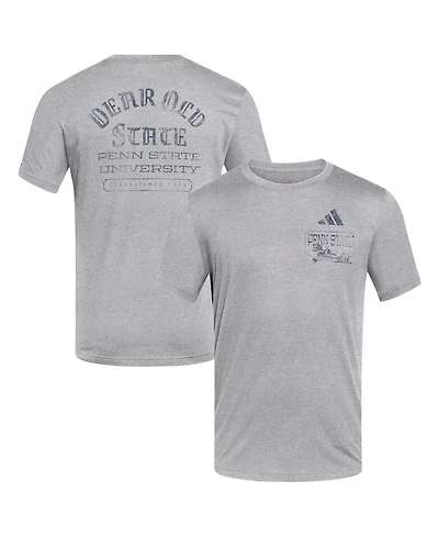 Adidas Men's Gray Penn State Nittany Lions Dear Old Blend T-Shirt