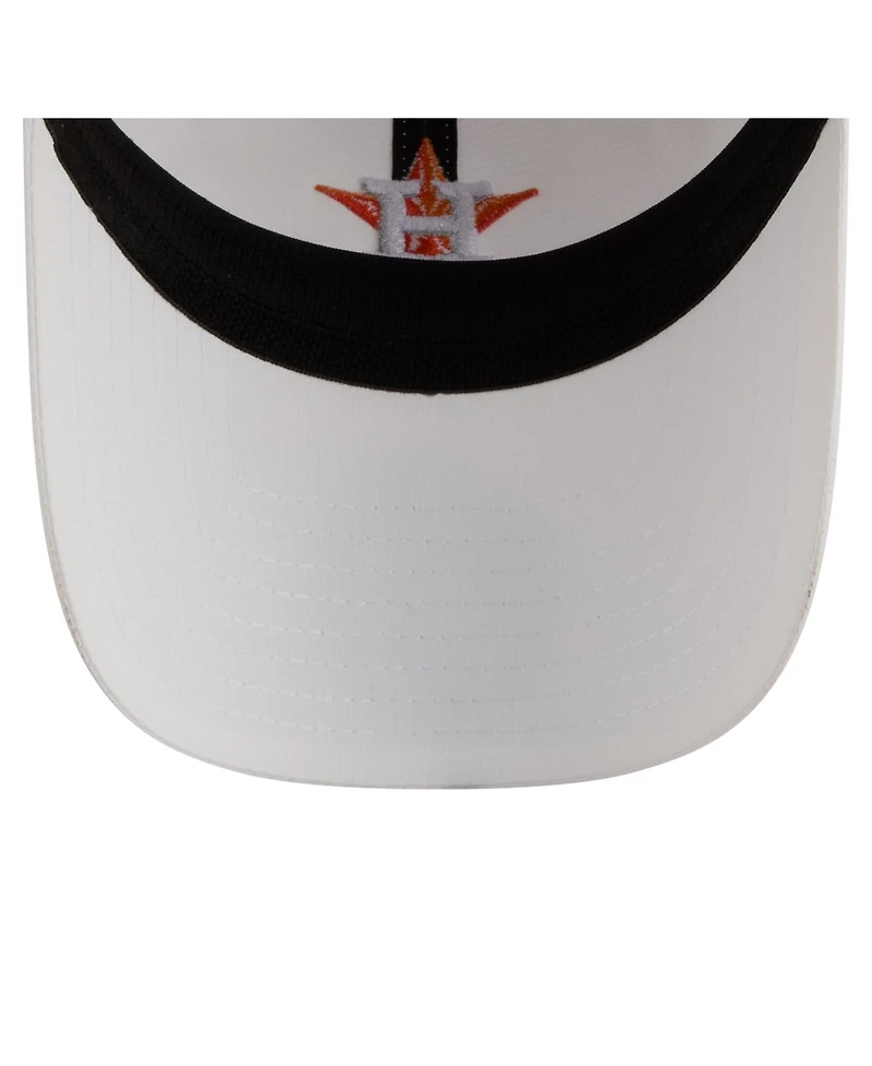 New Era Men's White Houston Astros Ripstop Casual Classic Adjustable Hat