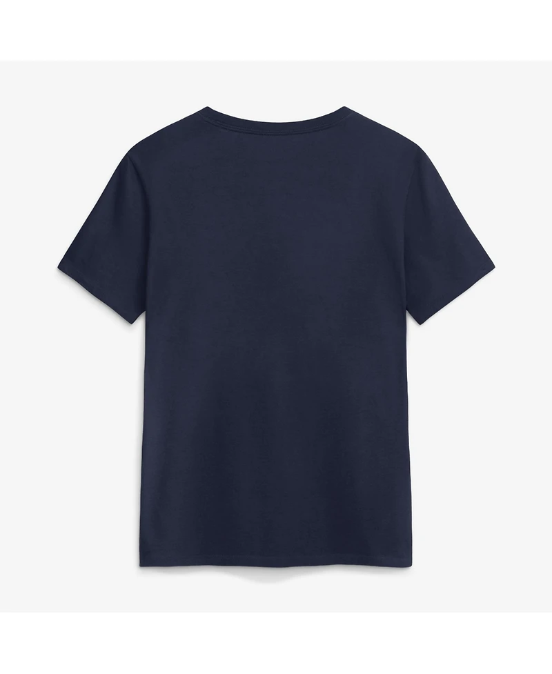 Nike Women's Navy West Virginia Mountaineers Script Mantra Logo T-Shirt