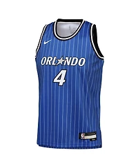 Nike Big Boys and Girls Jalen Suggs Blue Orlando Magic Swingman Icon Edition Jersey