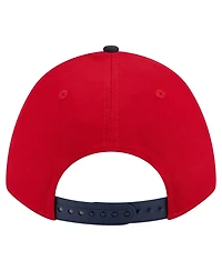 New Era Men's Red, Navy St. Louis Cardinals Arch 9FORTY A-Frame M-Crown Adjustable Hat