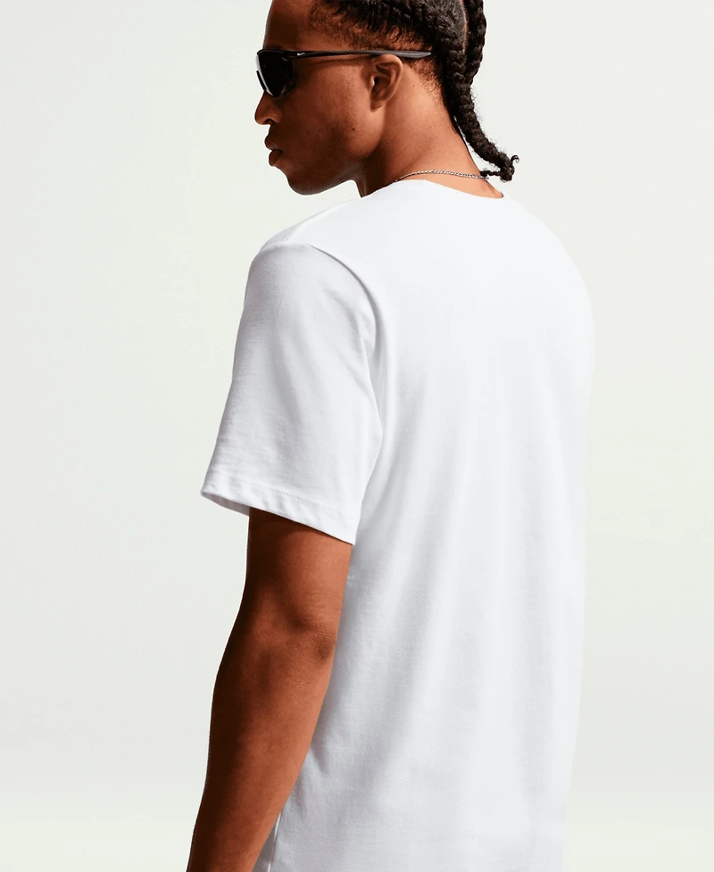 Nike Men's White Inter Milan Crest T-Shirt