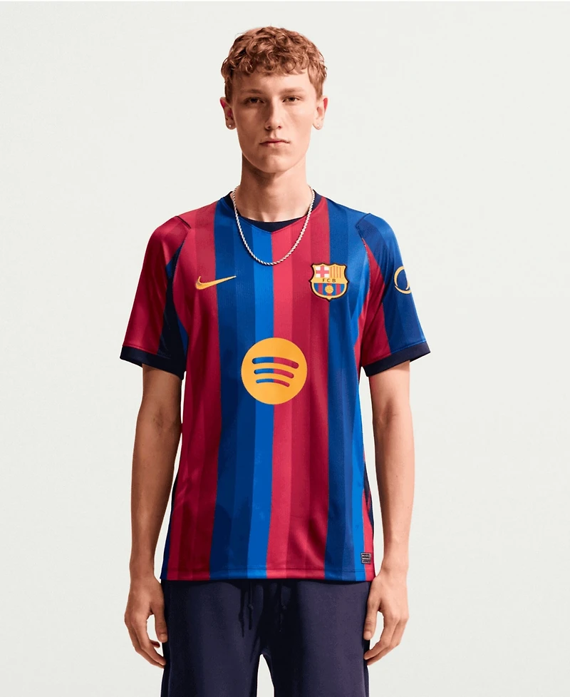 Nike Men's Red Barcelona 2026, 27 Home Stadium Replica Jersey