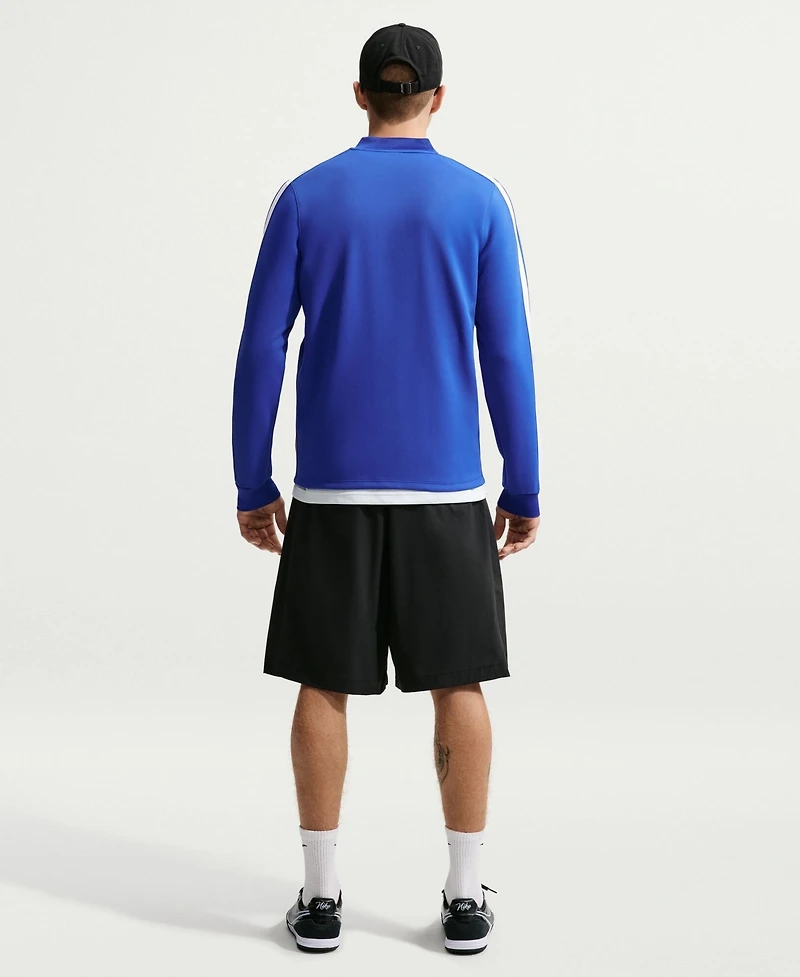Nike Men's Blue Chelsea Strike Full-Zip Dri-fit Jacket