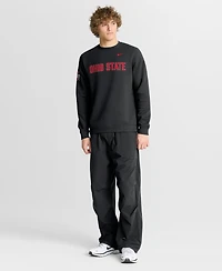 Nike Men's Black Ohio State Buckeyes 2026 Sideline Club Sweatshirt