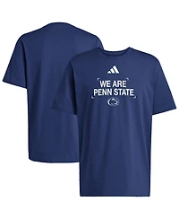 Adidas Men's Navy Penn State Nittany Lions Slogan Cotton T-Shirt