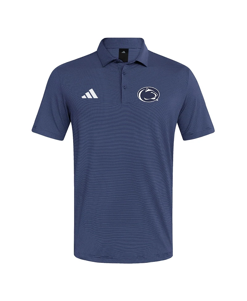 Adidas Men's Navy Penn State Nittany Lions Ultimate365 Stripe Polo Shirt