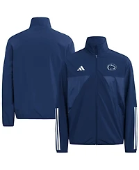 Adidas Men's Navy Penn State Nittany Lions House Of Tiro Full-Zip Woven Track Jacket